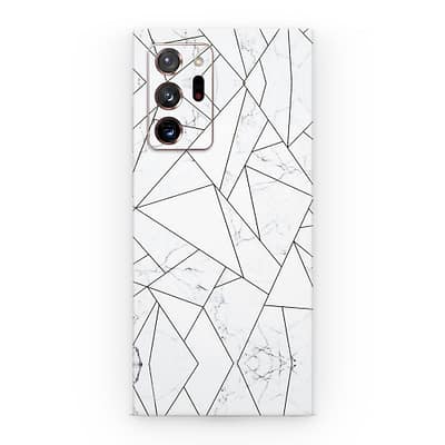 Galaxy Note 20 Ultra Marble Grid 3D Skin WrapitSkin