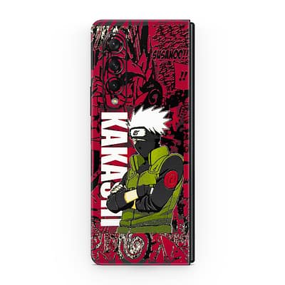 Galaxy Z Fold 3 Kakashi Sensei 3D Skin WrapitSkin