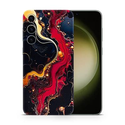 Galaxy S23 Volcanic Vibe 3D Skin WrapitSkin