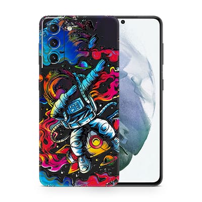 Galaxy S21 Trippy Astronaut 3D Skin WrapitSkin