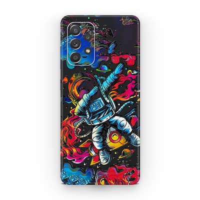 Galaxy A52 Trippy Astronaut 3D Skin WrapitSkin