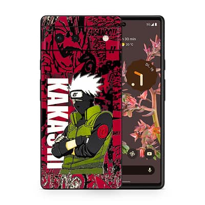 Pixel 6 Kakashi Sensei 3D Skin WrapitSkin