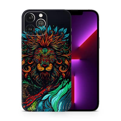 iPhone 13 Pro Max Fierce Lion 3D Skin WrapitSkin