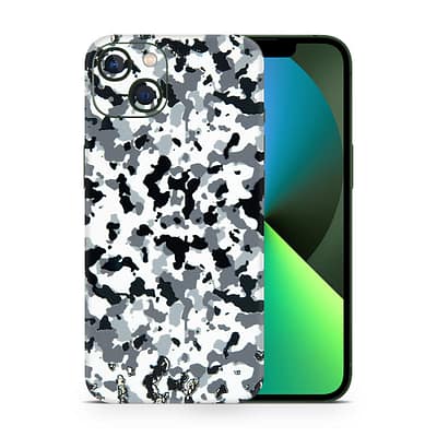 iPhone 13 Mini Snow Camo 3D Skin WrapitSkin
