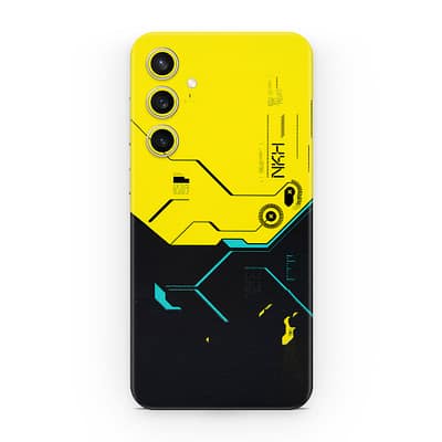 Galaxy S23 FE Cyberpunk City 3D Skin WrapitSkin