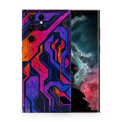 Galaxy S22 Ultra NeuroMatrix 3D Skin WrapitSkin