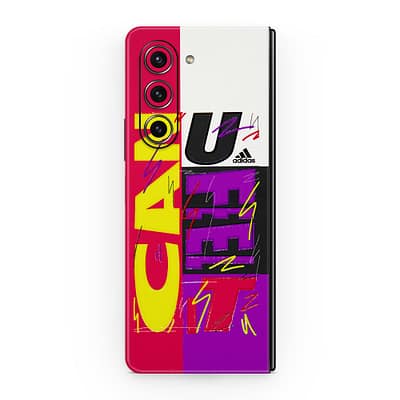 Galaxy Z Fold 5 Feel the Beat 3D Skin WrapitSkin