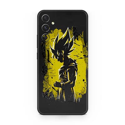 Galaxy A34 Goku Spirit 3D Skin WrapitSkin