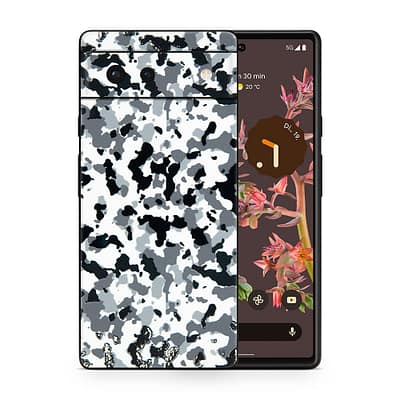 Pixel 6 Snow Camo 3D Skin WrapitSkin