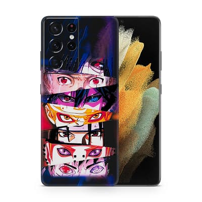Galaxy S21 Ultra Evil Eyes 3D Skin WrapitSkin