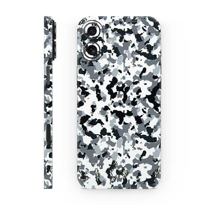 iPhone 16 Snow Camo 3D Skin WrapitSkin