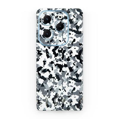 Infinix Hot 40 Snow Camo 3D Skin WrapitSkin