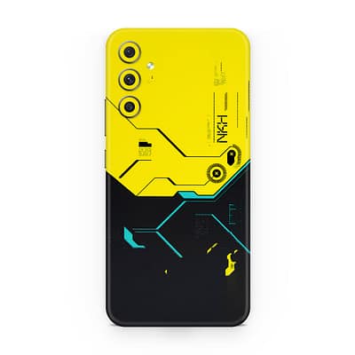 Galaxy A34 Cyberpunk City 3D Skin WrapitSkin