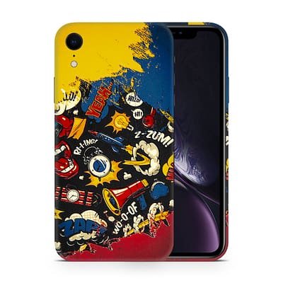 iPhone XR Pop Art 3D Skin WrapitSkin