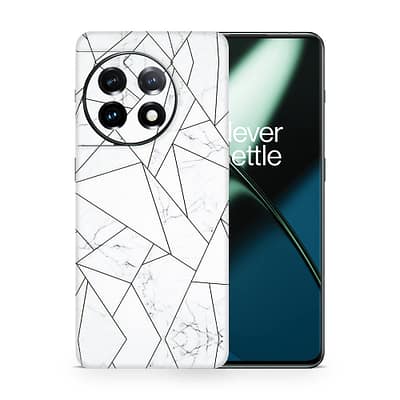 OnePlus 11 Marble Grid 3D Skin WrapitSkin