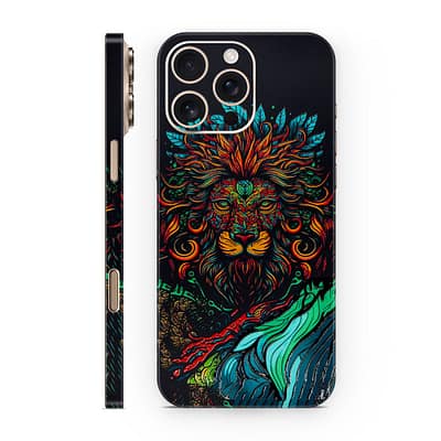 iPhone 16 Pro Max Fierce Lion 3D Skin WrapitSkin