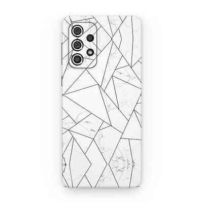Galaxy A33 5G Marble Grid 3D Skin WrapitSkin