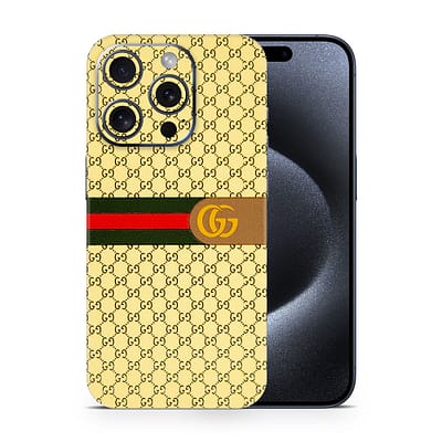 iPhone 15 Pro Guccio Gucci 3D Skin WrapitSkin