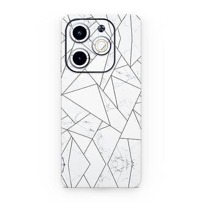 Infinix Hot 40i Marble Grid 3D Skin WrapitSkin