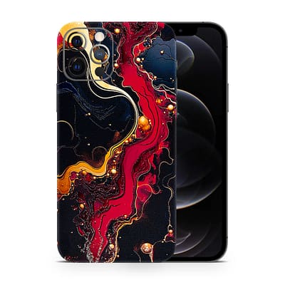 iPhone 12 Pro Volcanic Vibe 3D Skin WrapitSkin