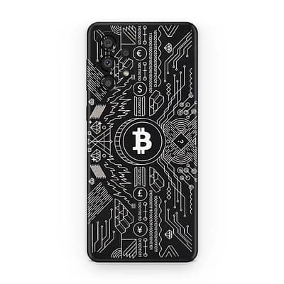 Galaxy A73 5G Bitcoin 3D Skin WrapitSkin