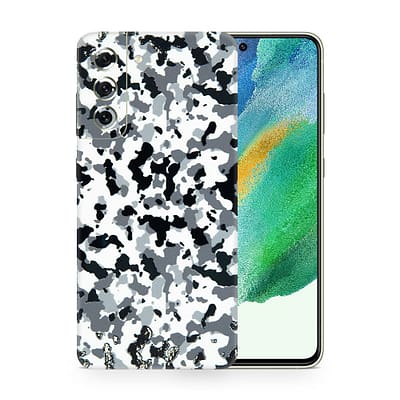 Galaxy S21 FE Snow Camo 3D Skin WrapitSkin