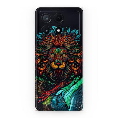Poco X6 Pro 5G Fierce Lion 3D Skin WrapitSkin