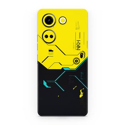 Camon 20 Pro Cyberpunk City 3D Skin WrapitSkin