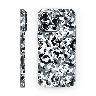iPhone 16 Pro Snow Camo 3D Skin WrapitSkin