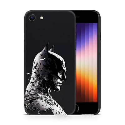 iPhone SE 2020 Dark Knight 3D Skin WrapitSkin