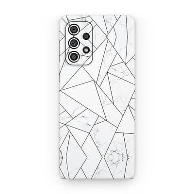 Galaxy A73 5G Marble Grid 3D Skin WrapitSkin