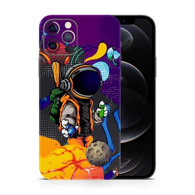 iPhone 12 Pro Space Doodler 3D Skin WrapitSkin