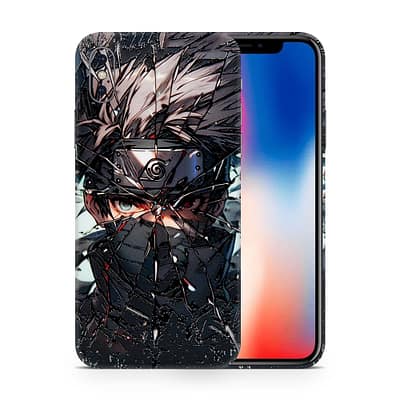 iPhone X Broken Hero 3D Skin WrapitSkin