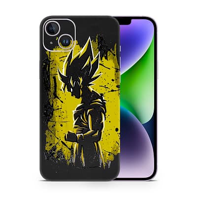 iPhone 14 Goku Spirit 3D Skin WrapitSkin