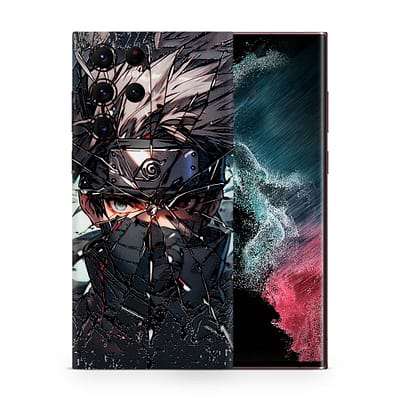 Galaxy S22 Ultra Broken Hero 3D Skin WrapitSkin