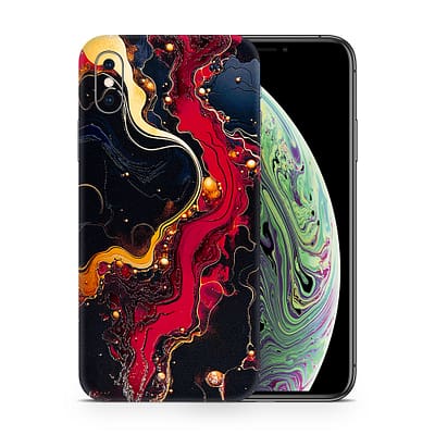 iPhone XS Volcanic Vibe 3D Skin WrapitSkin