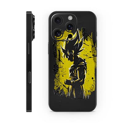 iPhone 16 Pro Goku Spirit 3D Skin WrapitSkin
