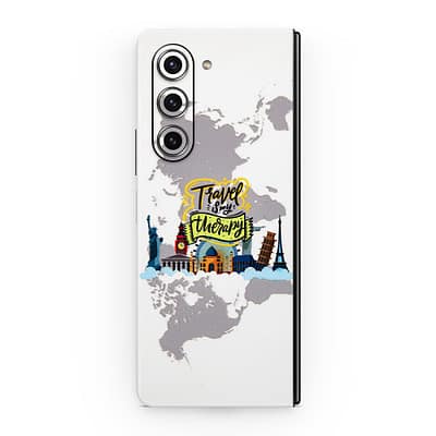 Galaxy Z Fold 5 Nomad Life 3D Skin WrapitSkin