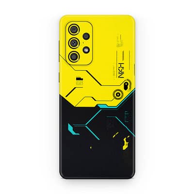 Galaxy A53 5G Cyberpunk City 3D Skin WrapitSkin