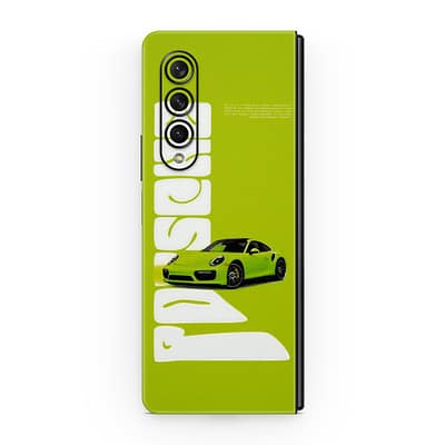 Galaxy Z Fold 3 911 Turbo 3D Skin WrapitSkin