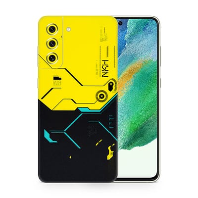 Galaxy S21 FE Cyberpunk City 3D Skin WrapitSkin