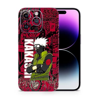 iPhone 14 Pro Max Kakashi Sensei 3D Skin WrapitSkin
