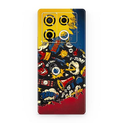 Infinix Note 40 Pro 5G Pop Art 3D Skin WrapitSkin