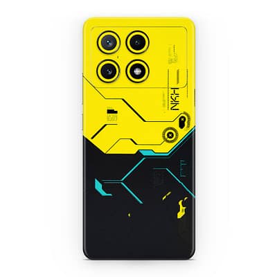Poco X6 Pro 5G Cyberpunk City 3D Skin WrapitSkin