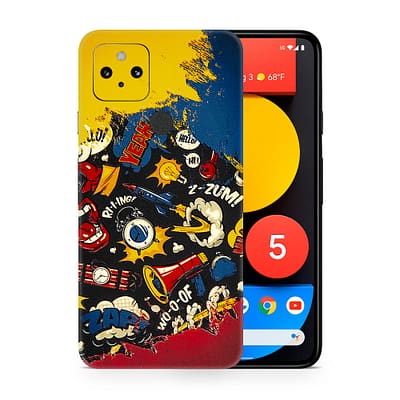 Pixel 5 Pop Art 3D Skin WrapitSkin