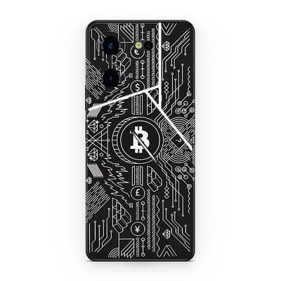 Pova 5 Pro 5G Bitcoin 3D Skin WrapitSkin