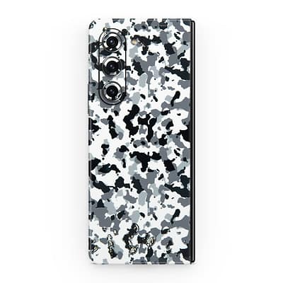 Galaxy Z Fold 5 Snow Camo 3D Skin WrapitSkin