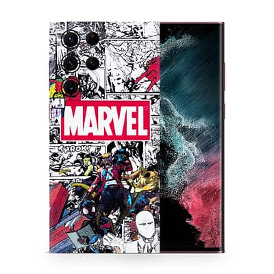 Galaxy S22 Ultra Marvel Universe 3D Skin WrapitSkin