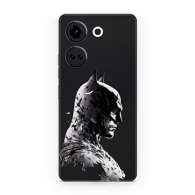 Camon 20 Pro Dark Knight 3D Skin WrapitSkin