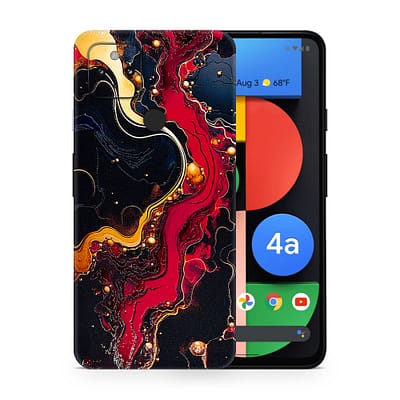 Pixel 4A 5G Volcanic Vibe 3D Skin WrapitSkin